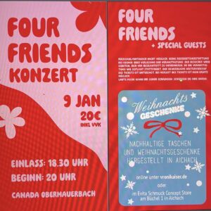 Ticket-Four-Friends-Canada-9.-Januar-2026